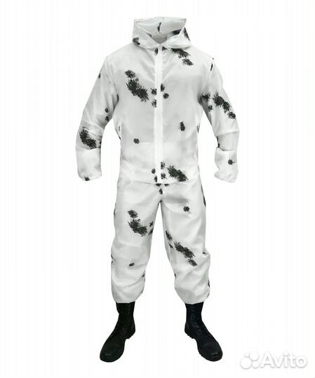 Маскхалат зимний