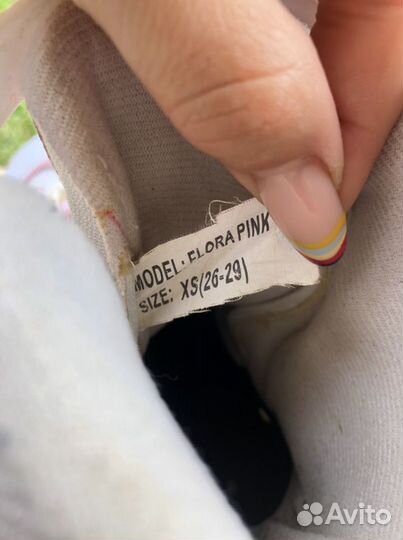 Роликовые коньки детские раздвижные