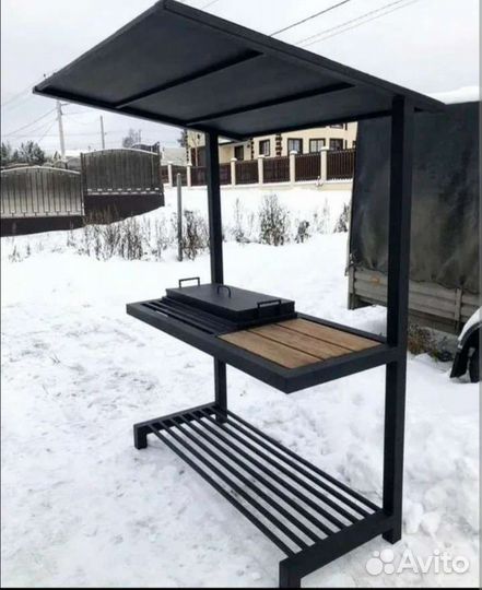 Мангал лофт