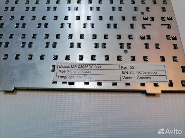 Клавиатура для Fujitsu-Siemens Amilo A1640