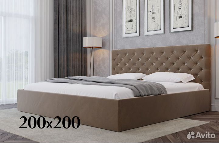 Кровать 200х200 двуспальная