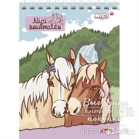 Блокнот 60л формат А6 клетка и без линовки