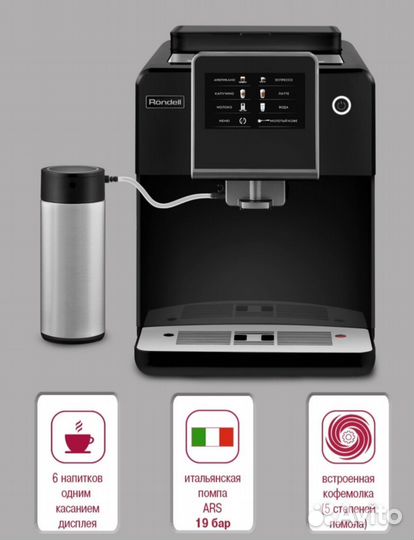 Кофемашина Rondell RDE-1110