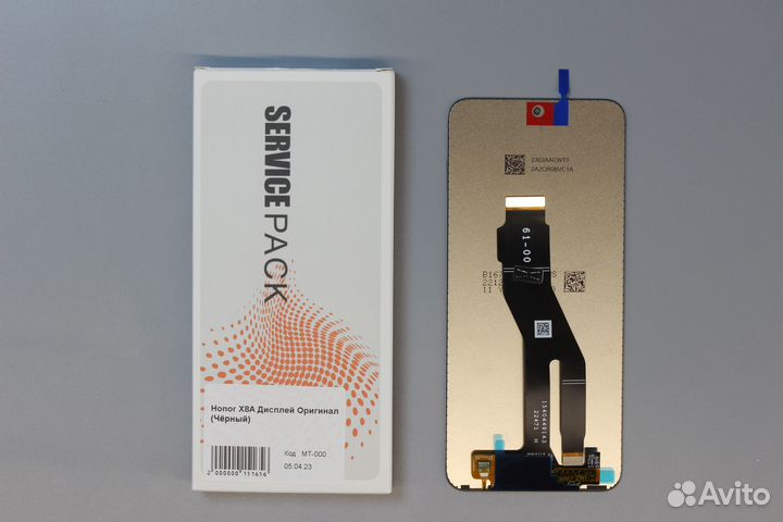 Honor X8A Дисплей Оригинал (Черный)