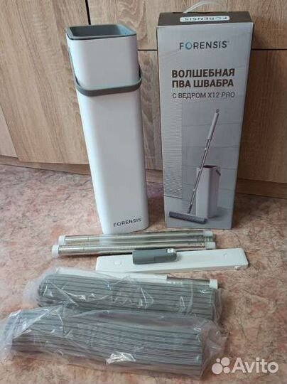 Швабра с ведром и отжимом новые