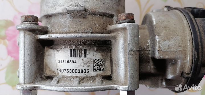 Дроссельная заслонка газель