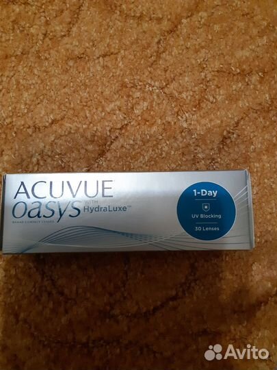 Линзы контактные acuvue oasys 1 day with HydraLuxe