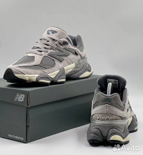 Серые New Balance 9060