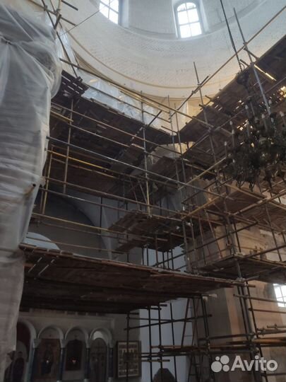 Монтаж Строительных лесов(Клиновые,хомутовые)