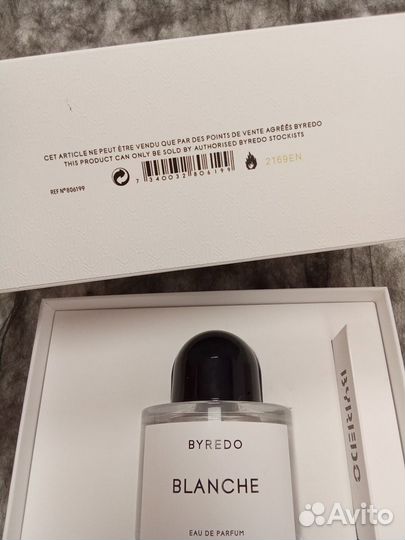 Духи byredo blanche