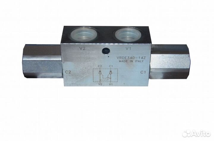 Гидрозамок двусторонний 1/2