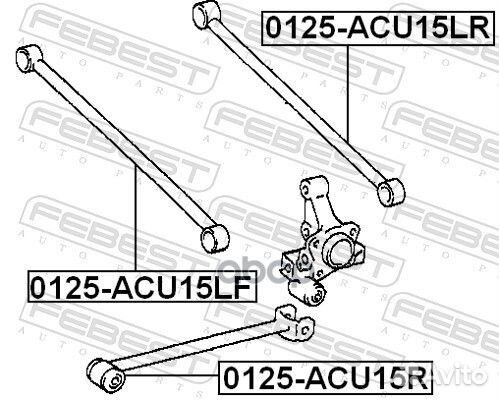 Тяга задняя поперечная toyota kluger L/V ACU25