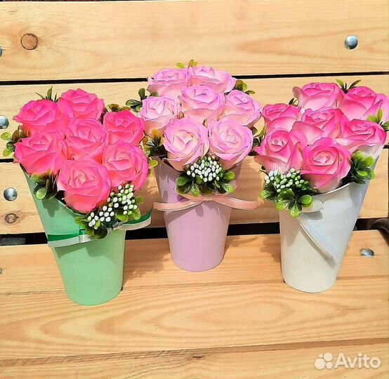 Мыльные розы