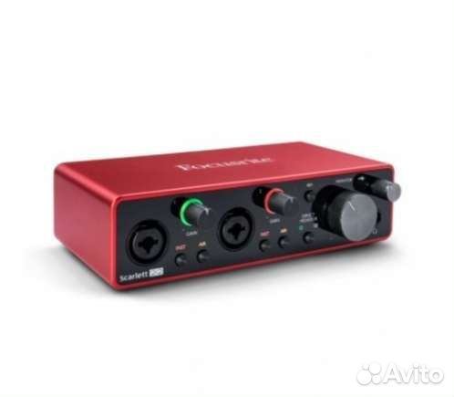 Звуковая карта focusrite Scarlett 2i2 3rd Gen