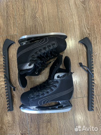 Коньки хоккейные, детские, 37 размер