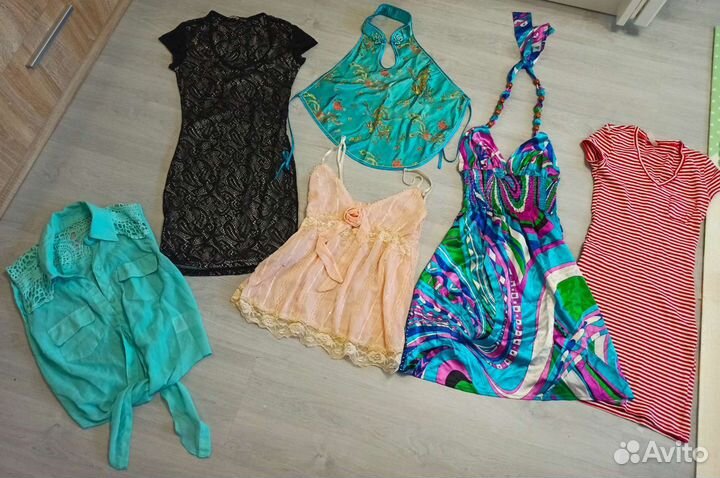 Пакетом вещи на девушку 40-42 р