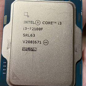 Процессор intel core i3 12100f Lga 1700