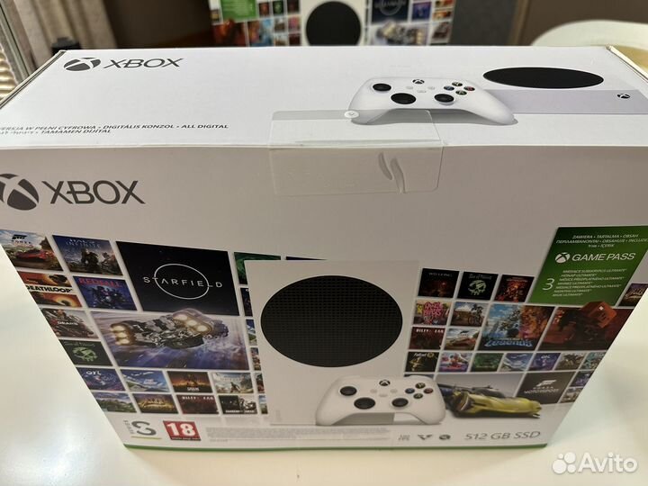 Приставка Xbox series s новая