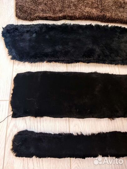 Пристяжной съёмный воротник. Натуральный мех