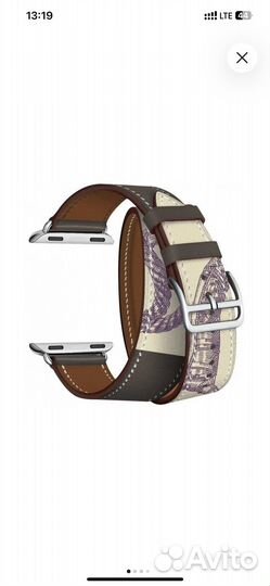 Кожаный ремешок Lyambda для Apple Watch 38/40/41