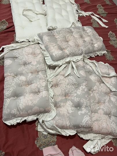 Бортики в детскую кроватку