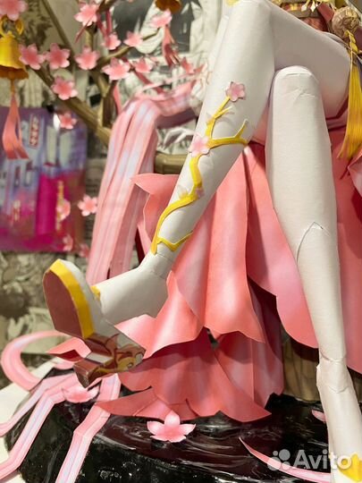 Аниме фигурка из бумаги