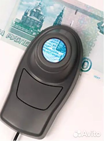 Оптическая лупа для проверки банкнот. Детектор