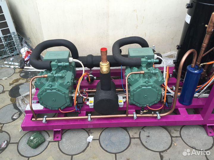 Монтаж установка ремонт промышленного холодильного