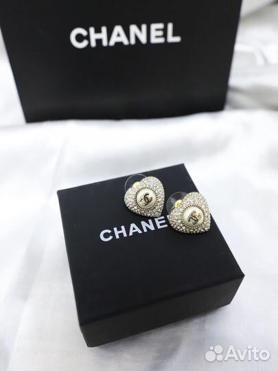 Серьги Chanel