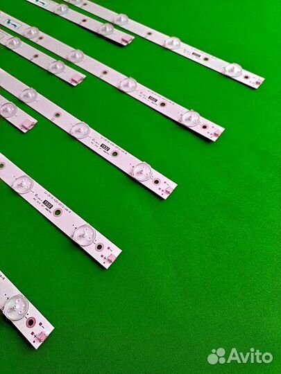 Новая Led подсветка к тв GJ-2K16-430 5лин по 12LED