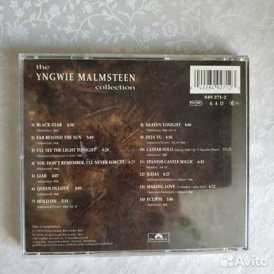 The Yngwie Malmsteen Collection CD