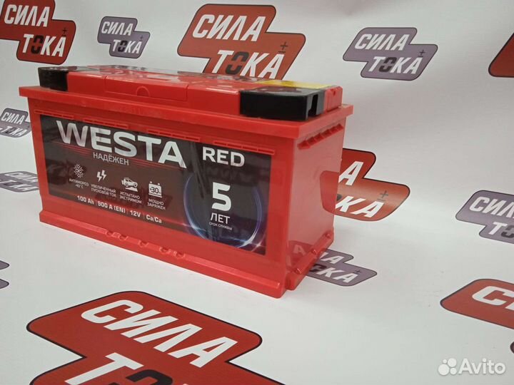 Аккумулятор 100 ah Westa Red / Доставка