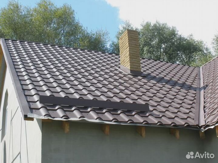 Кровля. Металлочерепица