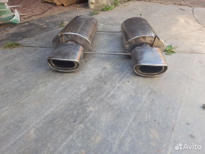 Продам нержавейка глушитель