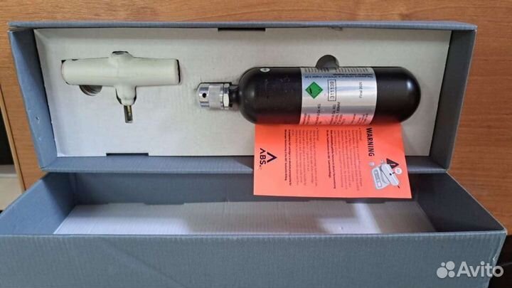 Комплект активации ABS. Стальной баллон + ручка