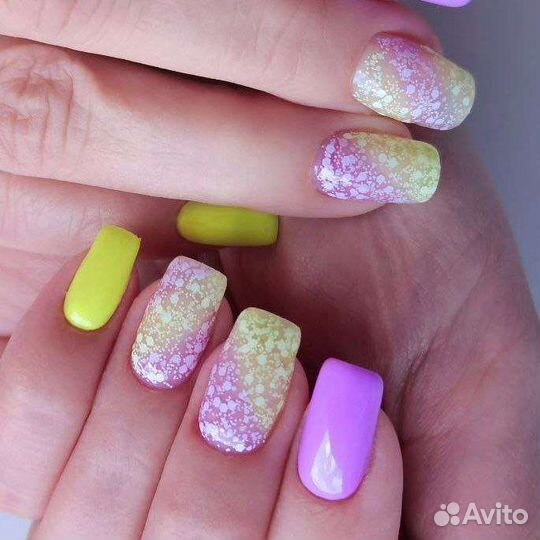 Маникюр с покрытием гель-лаком