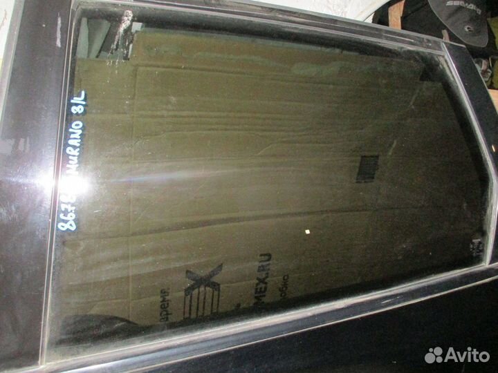 Стекло двери задней левой Nissan Murano 2 (Z51)