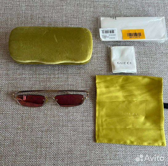 Очки gucci GG Gold Violet Sunglasses