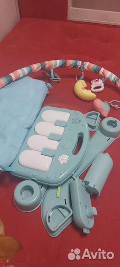 Развивающий коврик с пианино baby go