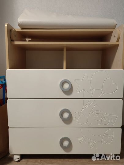 Комод с пеленальным столиком