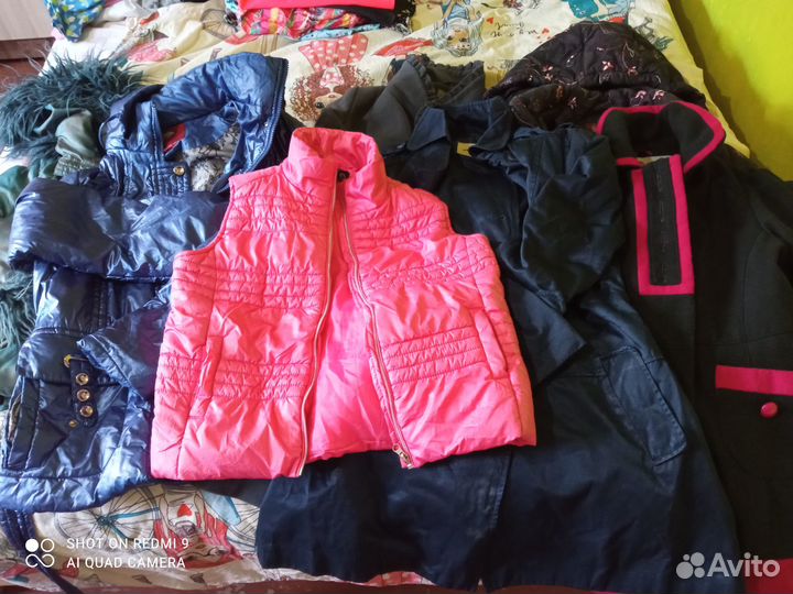 Пакет вещей 37 штук (7-12 лет) на девочку