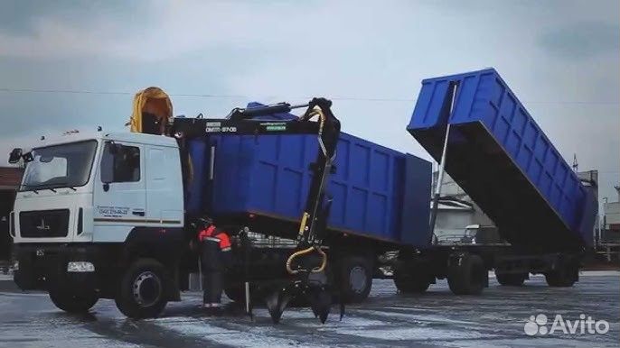 Водитель категории се на ломовоз с кму