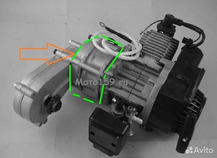 Электростартер, Стартер 12v. Новые 47сс, 49сс 50сс