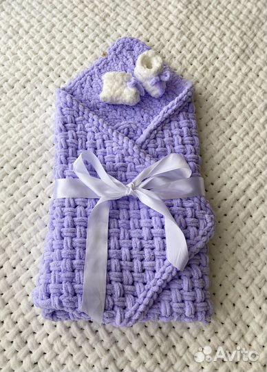 Плед-конверт для новорожденных