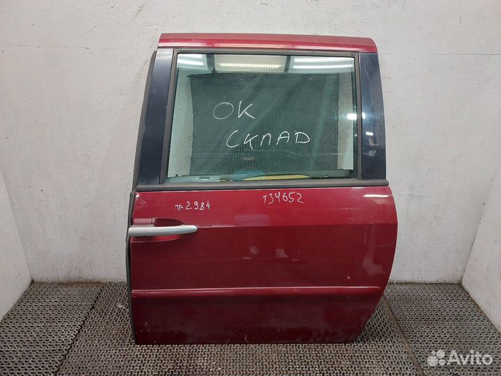 Стекло боковой двери Citroen C8, 2006