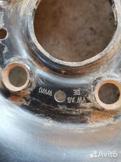 Диск колесный железо VW golf VII (2012)