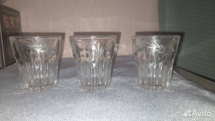 Хрусталь стопки рюмки стаканы СССР