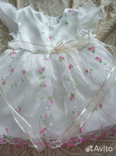Платье для девочки 86