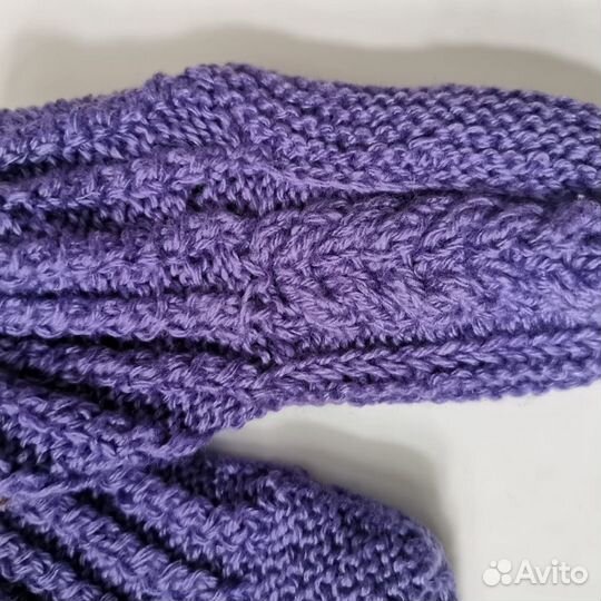 Носки - тапочки детские, вязанные, размер 31