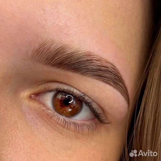 Коррекция и окрашивание бровей